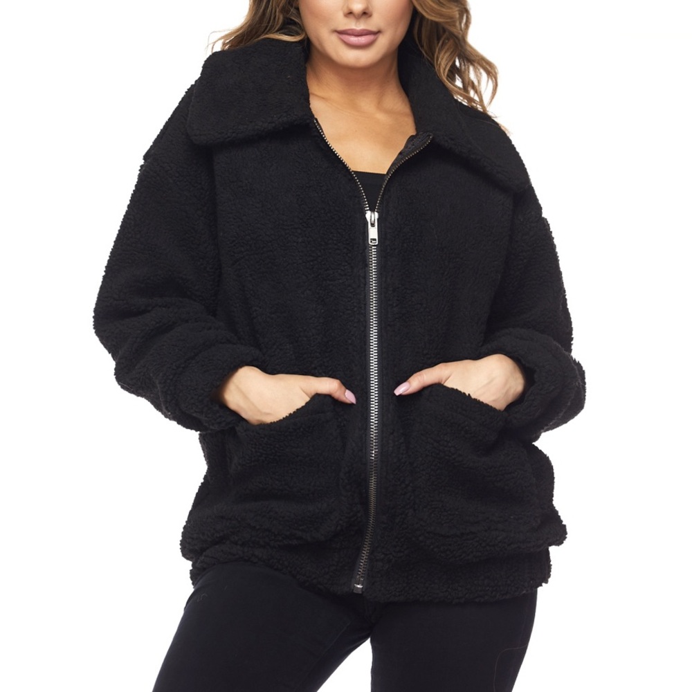 *NWT* Oversized Sherpa Coat 🐻